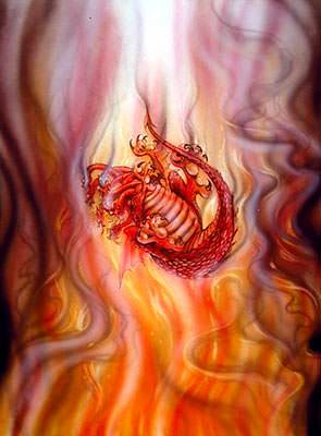 le feu éternel, que Dieu a préparé pour Satan