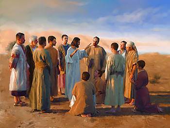 Qu’est-ce que Jésus était en train de dire à ses disciples ?