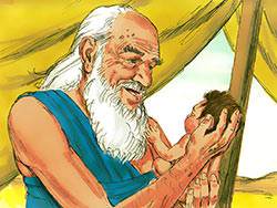 Dieu donna à Abraham le fils