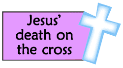 Jesus' death on the cross
