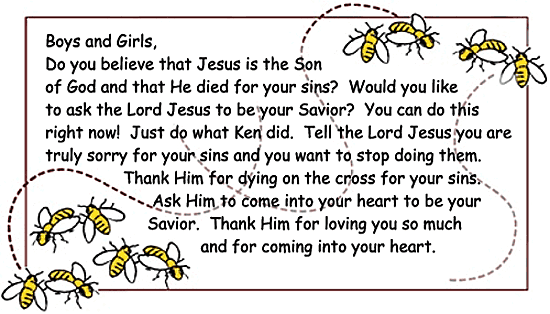 Ask Him to come into your heart and be your Savior
