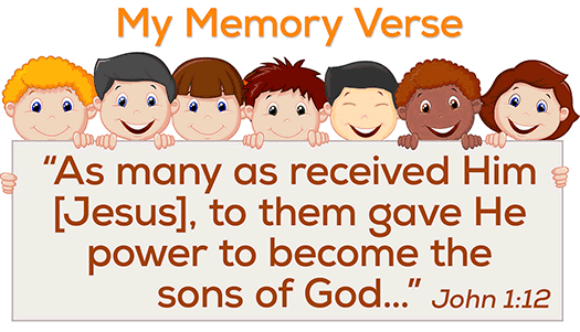 John 1:12 memory verse