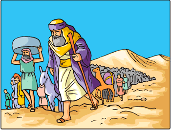 Do you remember the Bible story of Moses leading the children of Israel through the wilderness?
