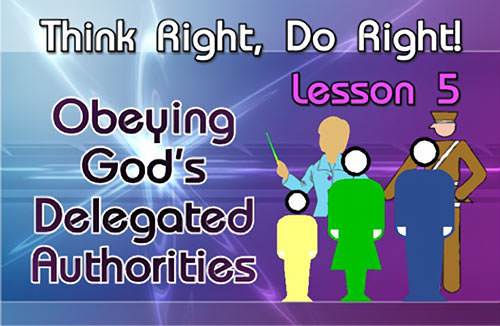 Obeying God's Delegated Authorities