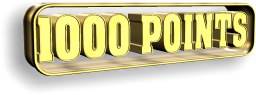 1000 points