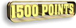 1500 points