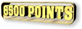 6500 points