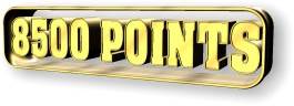 8500 points