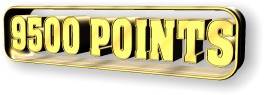 9500 points