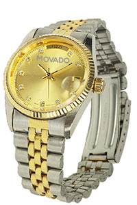 Jason's new Movado wristwatch