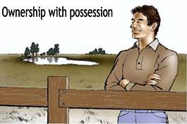 ownership with possession