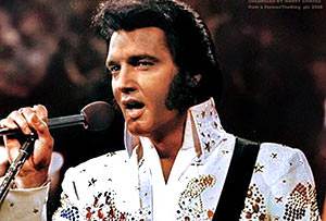 Elvis Presley was one of the original rock and roll stars
