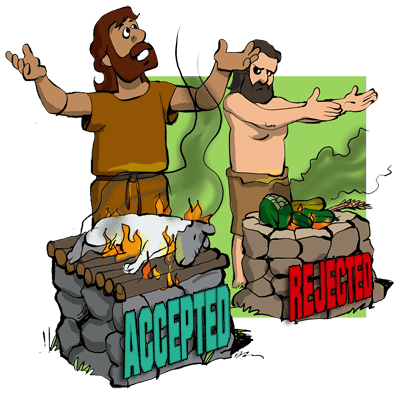 Cain and Abel brought their offerings to God