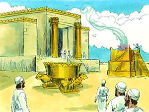 Solomon’s greatest accomplishment was the building of the temple