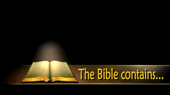 The Bible contains facts, promises and commands