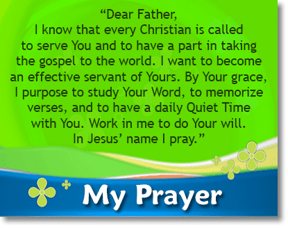 My prayer