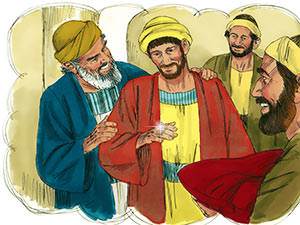 The robe, the ring and the sandals made the prodigal conscious of his “sonship.”